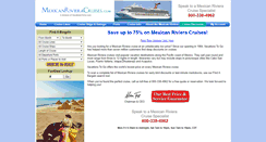 Desktop Screenshot of mexicanrivieracruises.com