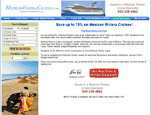 Tablet Screenshot of mexicanrivieracruises.com